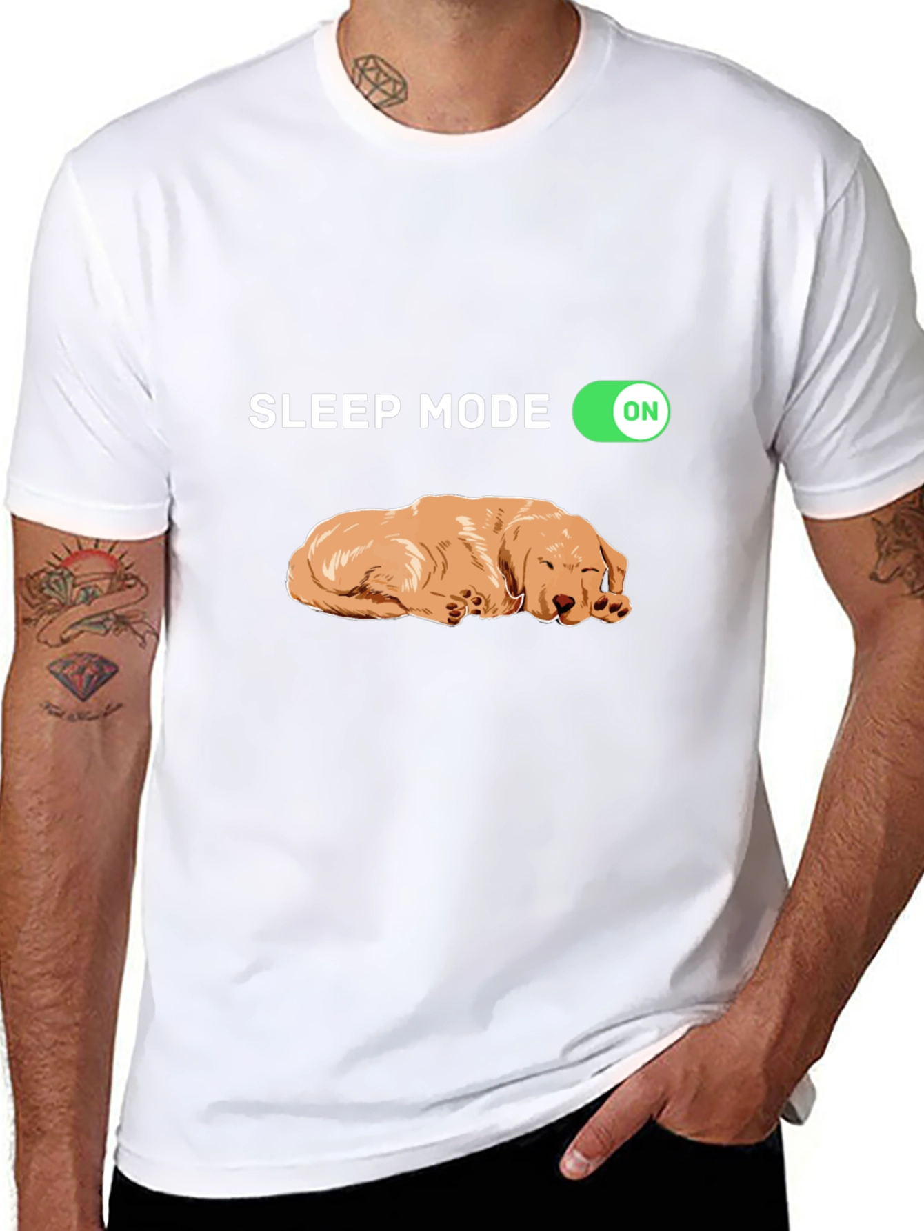 Sleep Mode On Dog T-Shirt