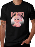 Tiny Wonder Baby Graphic Tee - Black