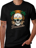 Summer Skull T-Shirt - Beach Vibes