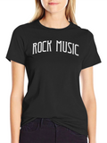 Rock Music Graphic Tee - Classic Style
