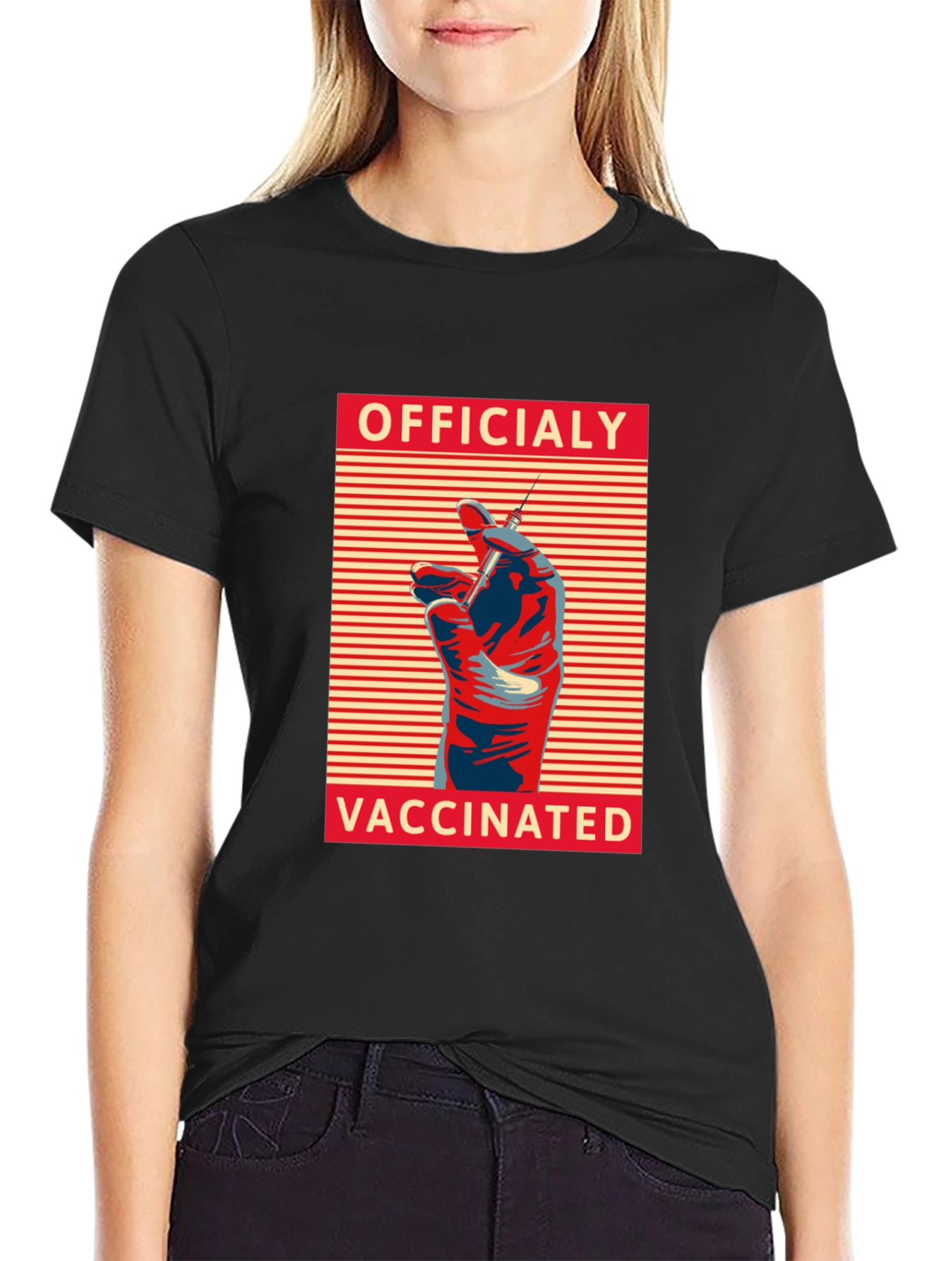Officially Vaccinated Graphic Tee