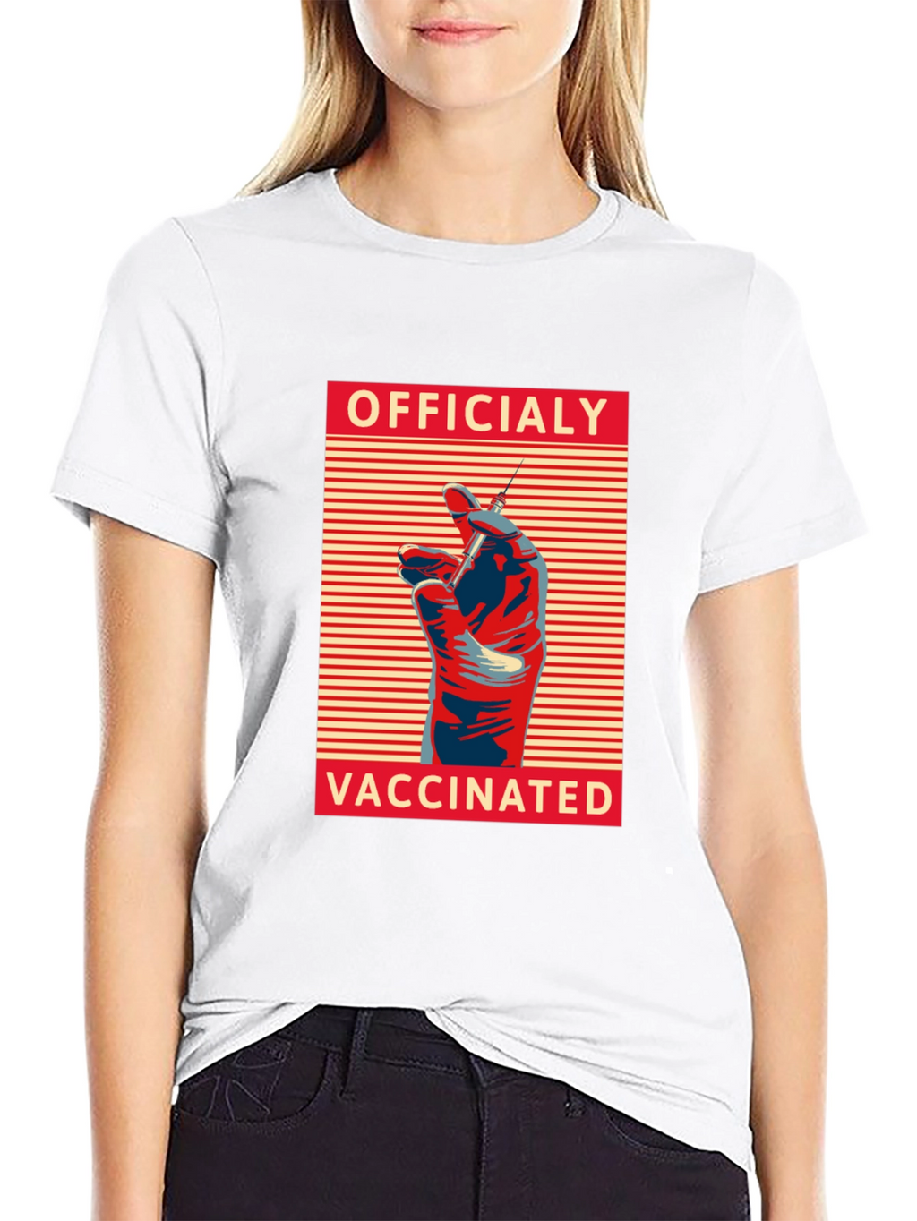 Officially Vaccinated Graphic Tee