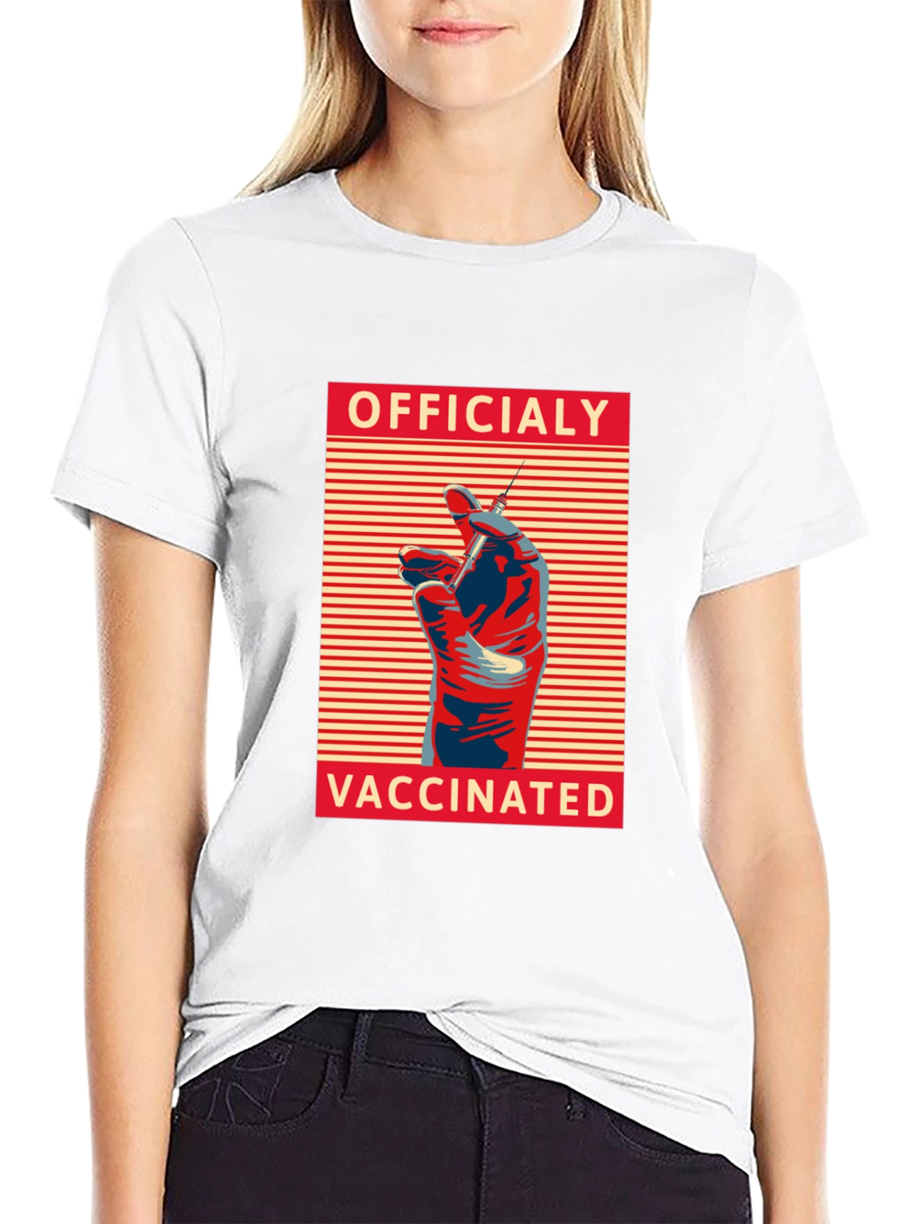 Officially Vaccinated Graphic Tee