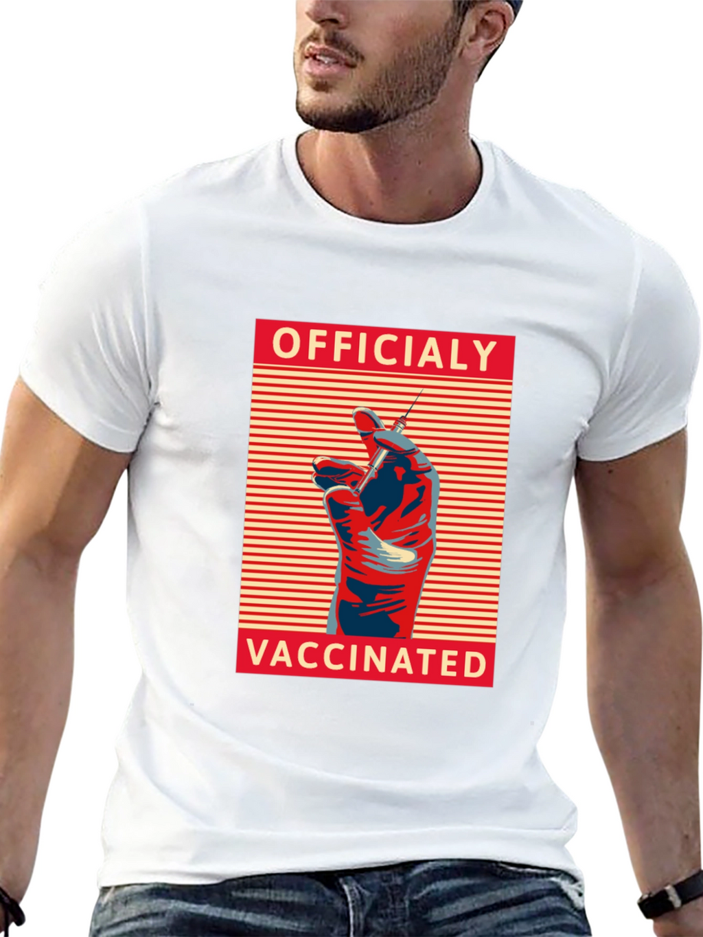 Officially Vaccinated Graphic Tee