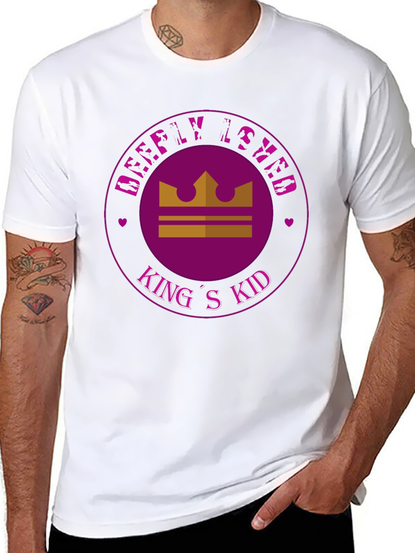Deeply Loved Kings Kid T-Shirt
