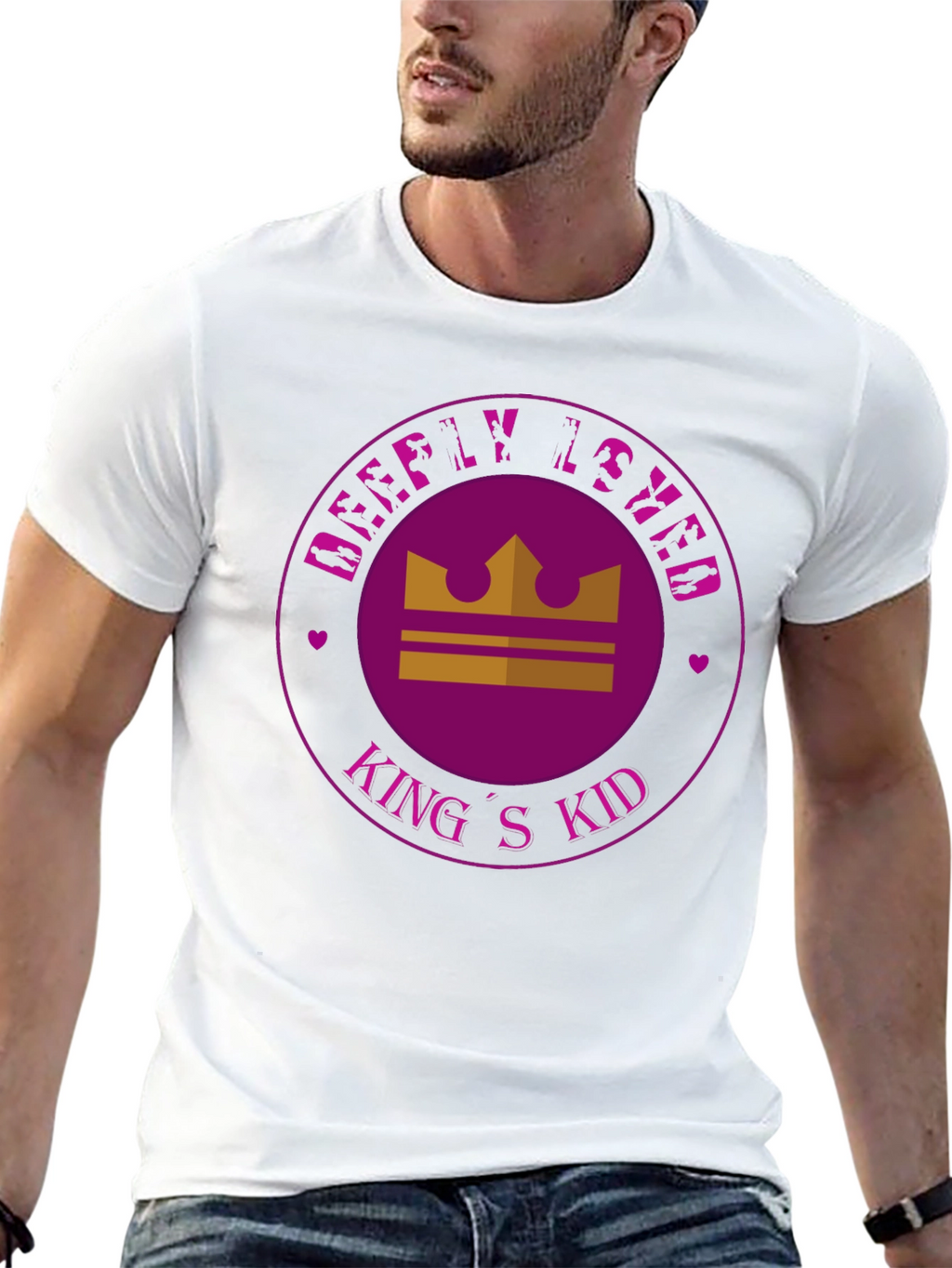 Deeply Loved Kings Kid T-Shirt