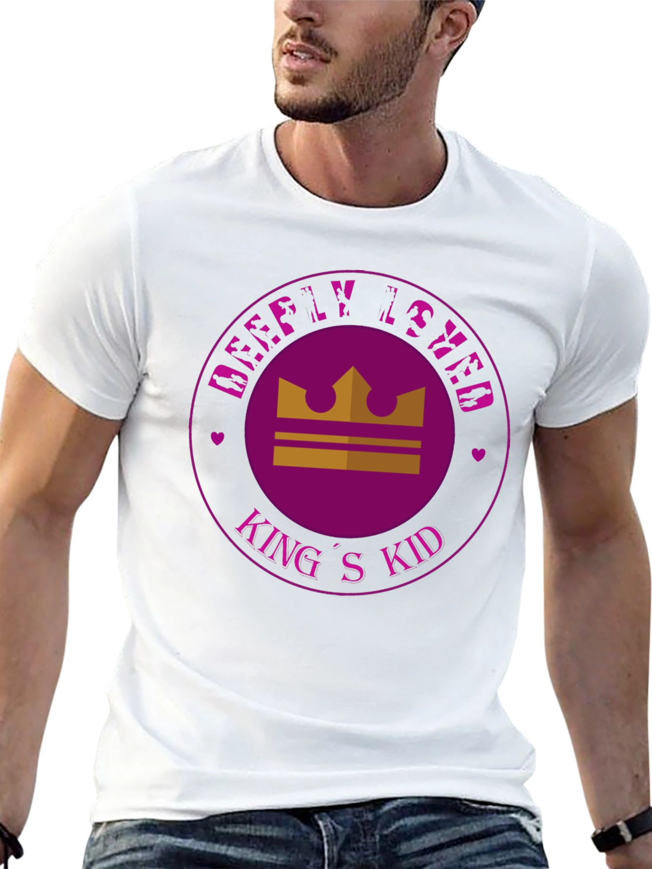 Deeply Loved Kings Kid T-Shirt