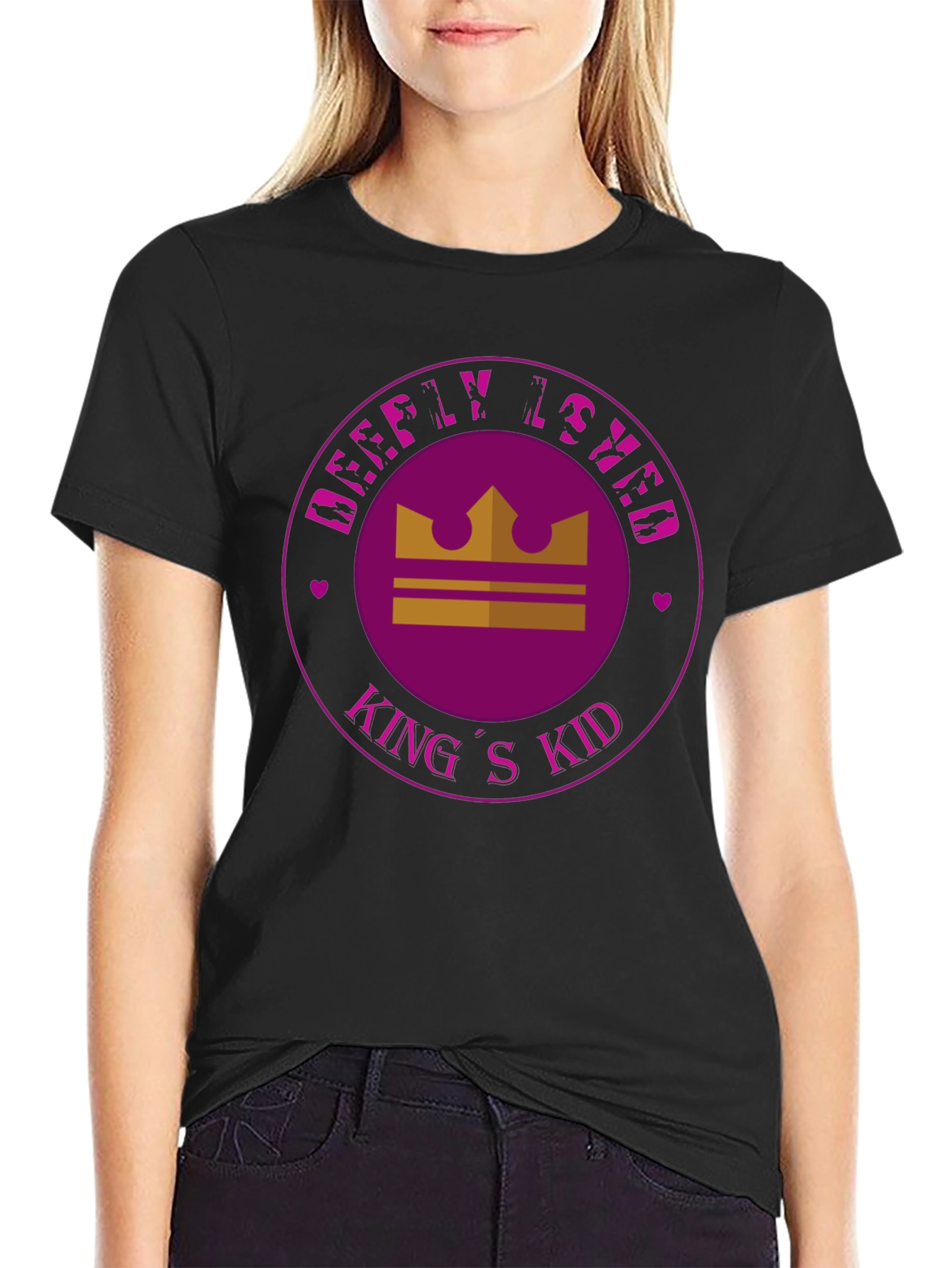 Deeply Loved Kings Kid T-Shirt