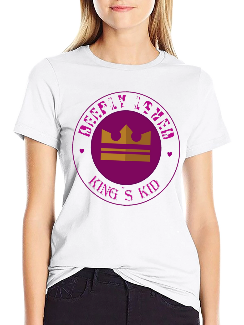 Deeply Loved Kings Kid T-Shirt
