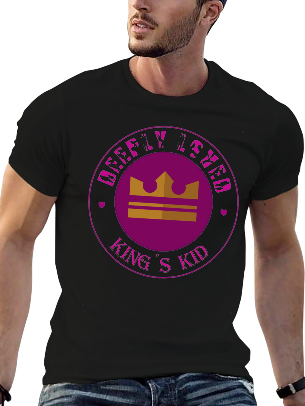 Deeply Loved Kings Kid T-Shirt