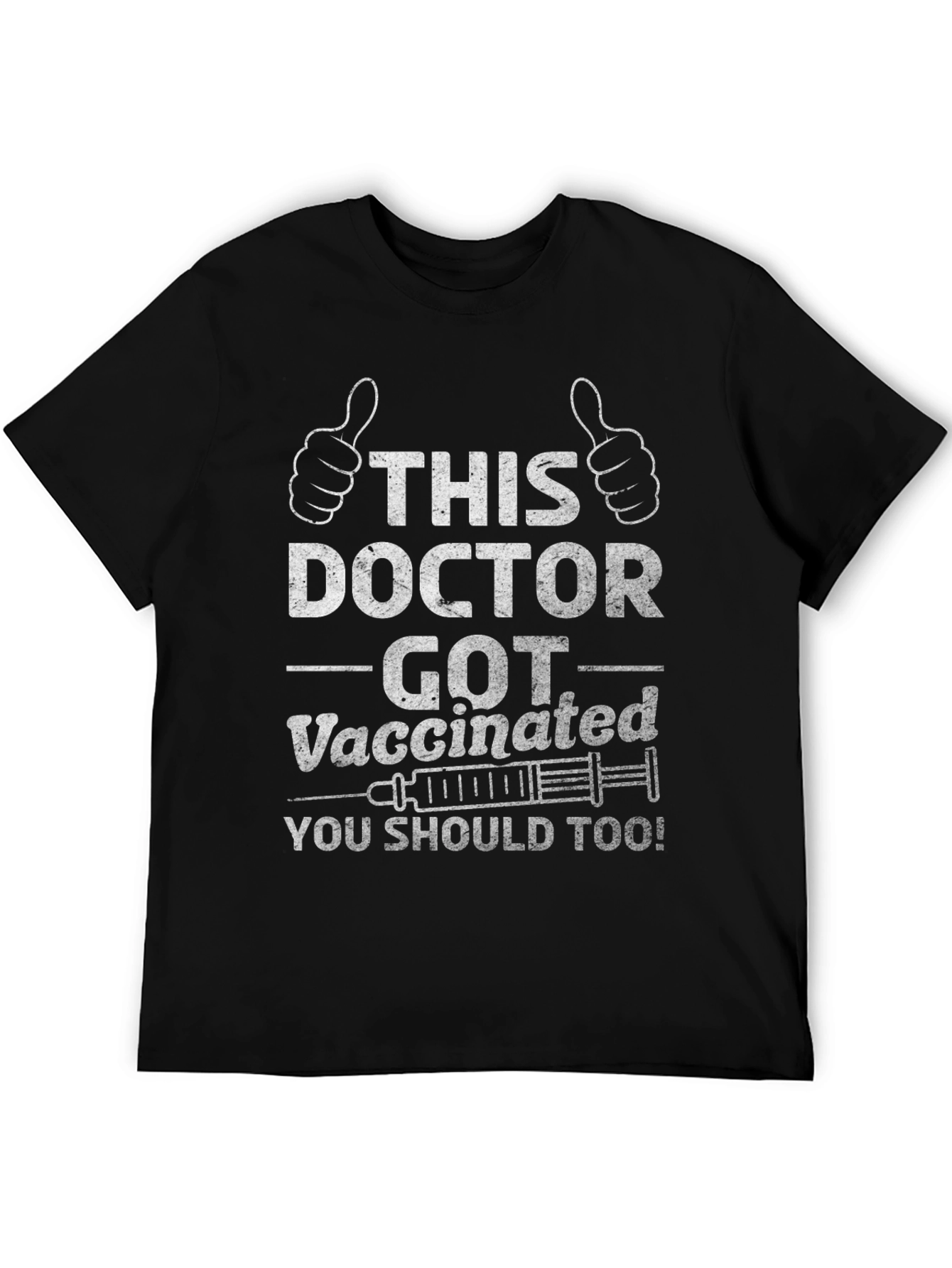 Vaccinated Doctor Novelty Tee