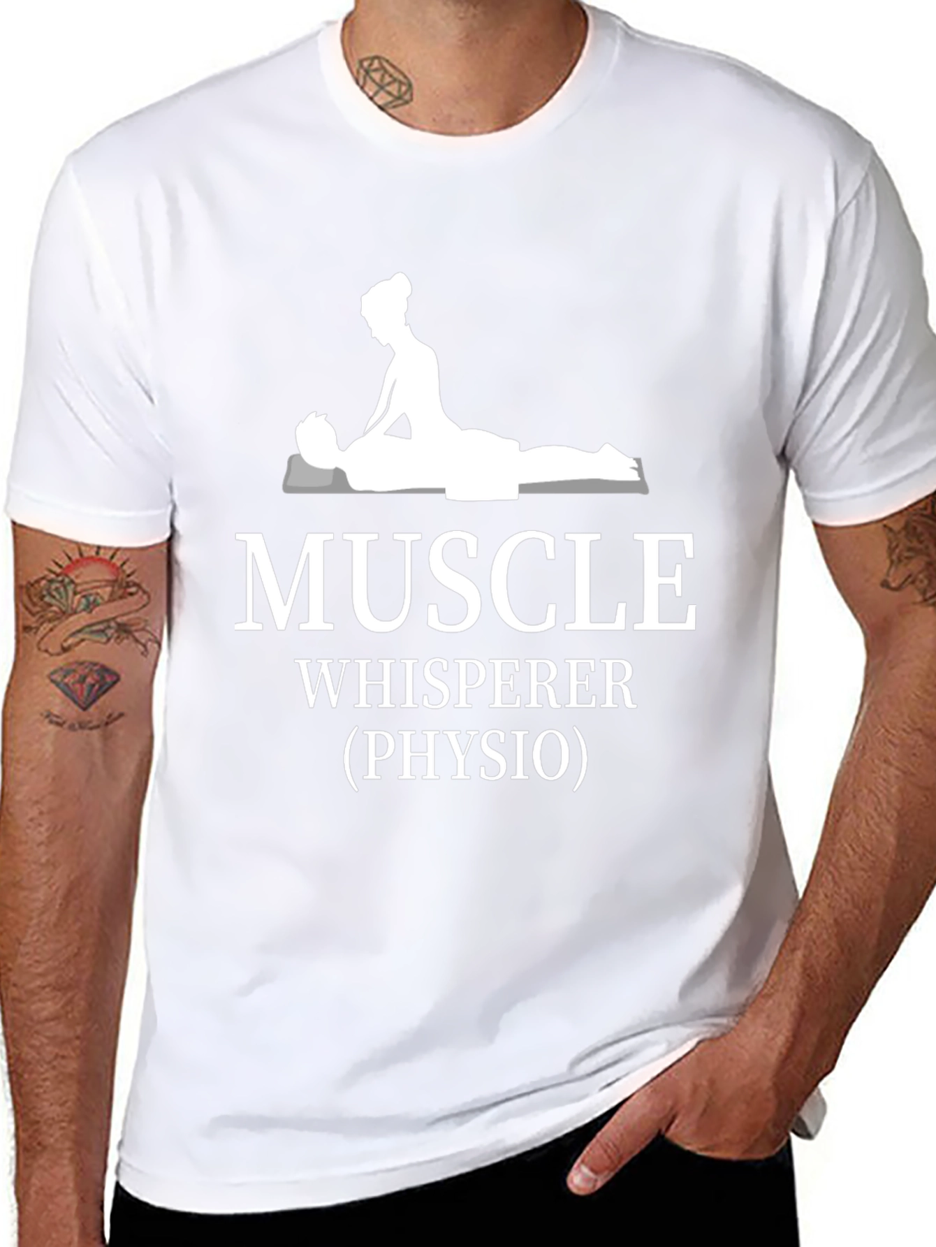 Muscle Whisperer Physio T-Shirt - Black