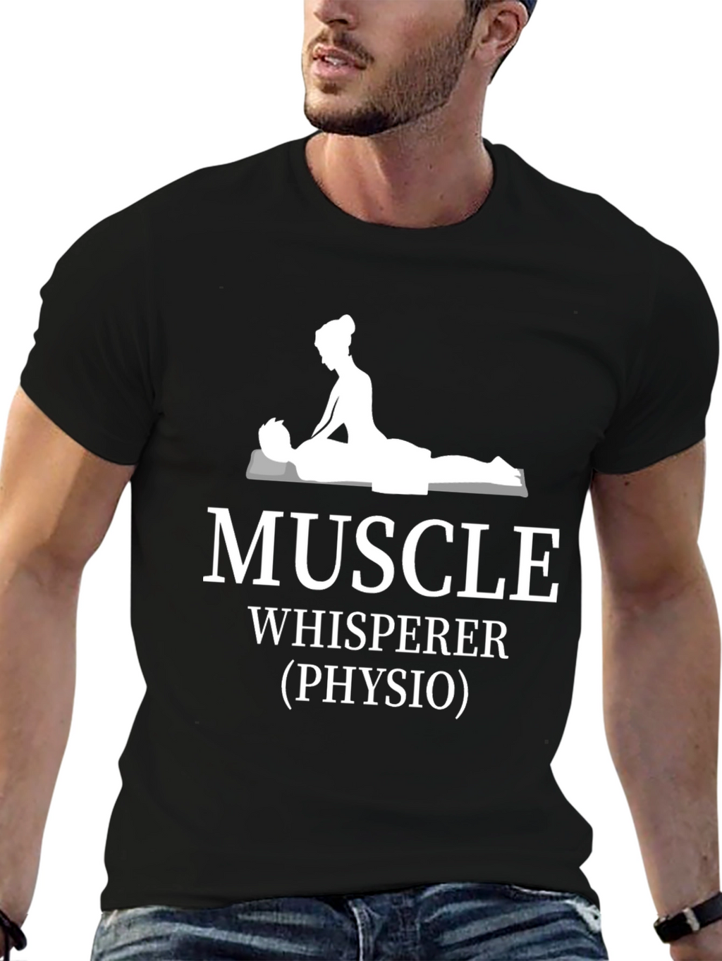 Muscle Whisperer Physio T-Shirt - Black
