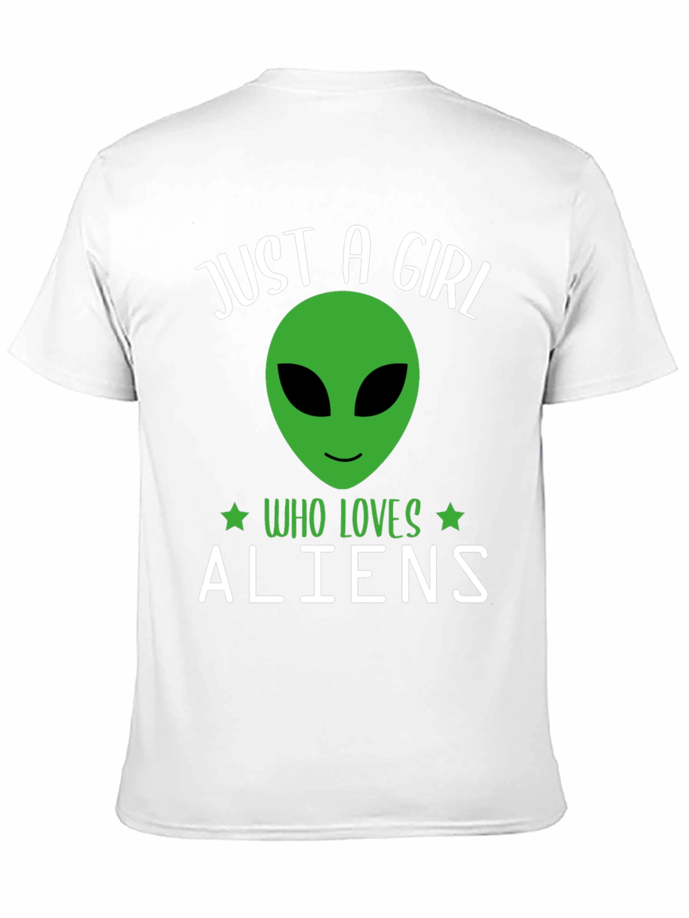 Just A Girl Who Loves Aliens T-Shirt