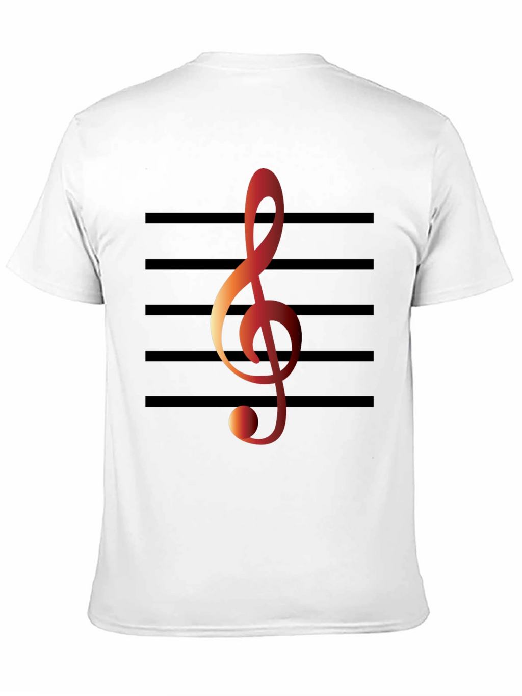 Musical Note T-Shirt - Treble Clef Graphic Tee