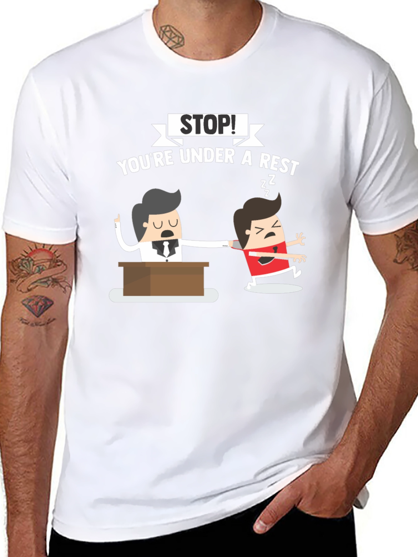 Stop! Youre Under A Rest T-Shirt