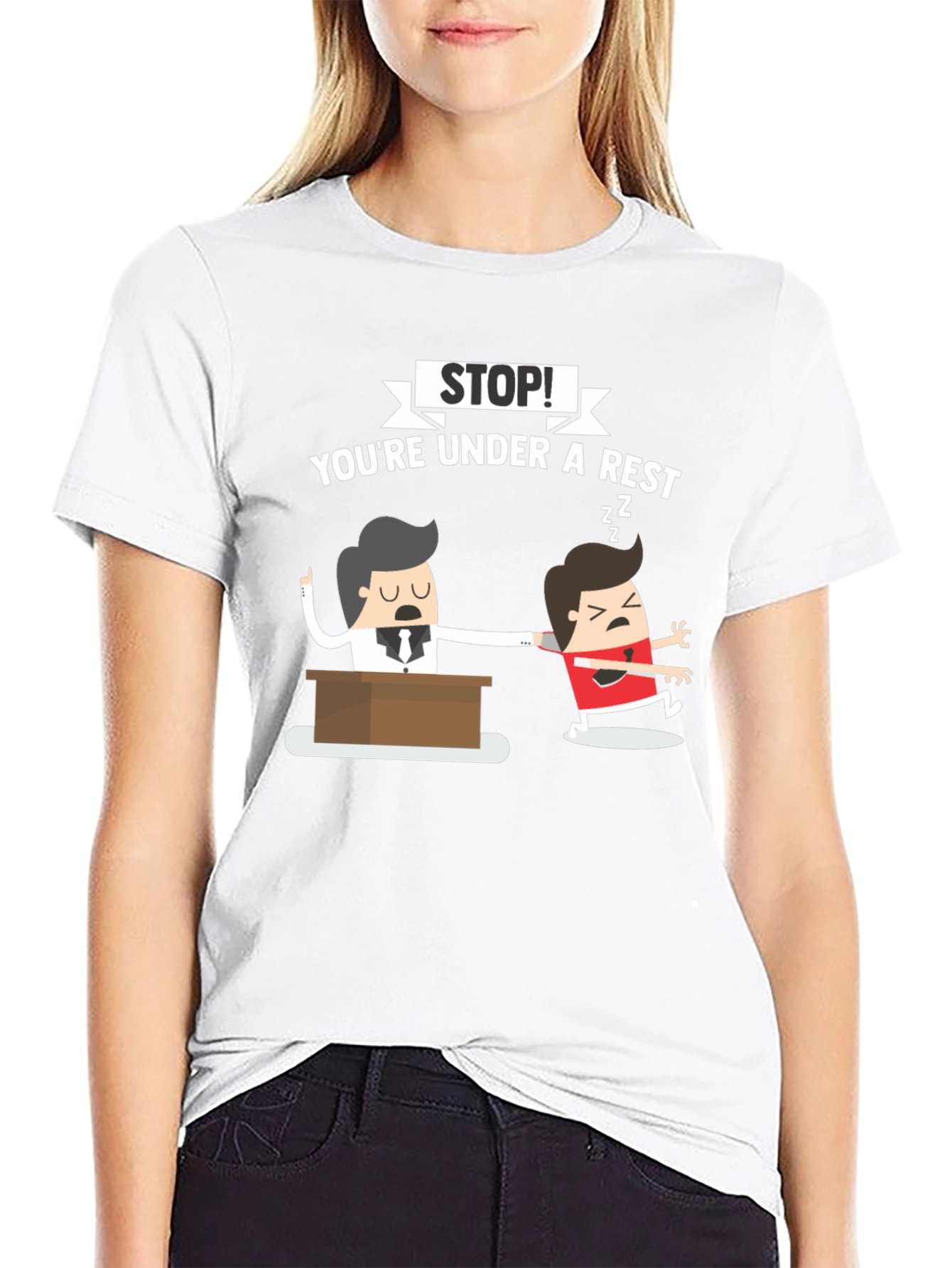 Stop! Youre Under A Rest T-Shirt