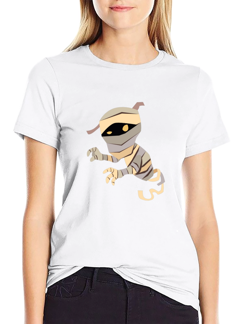 Mummy Graphic Tee - Unique Halloween T-Shirt