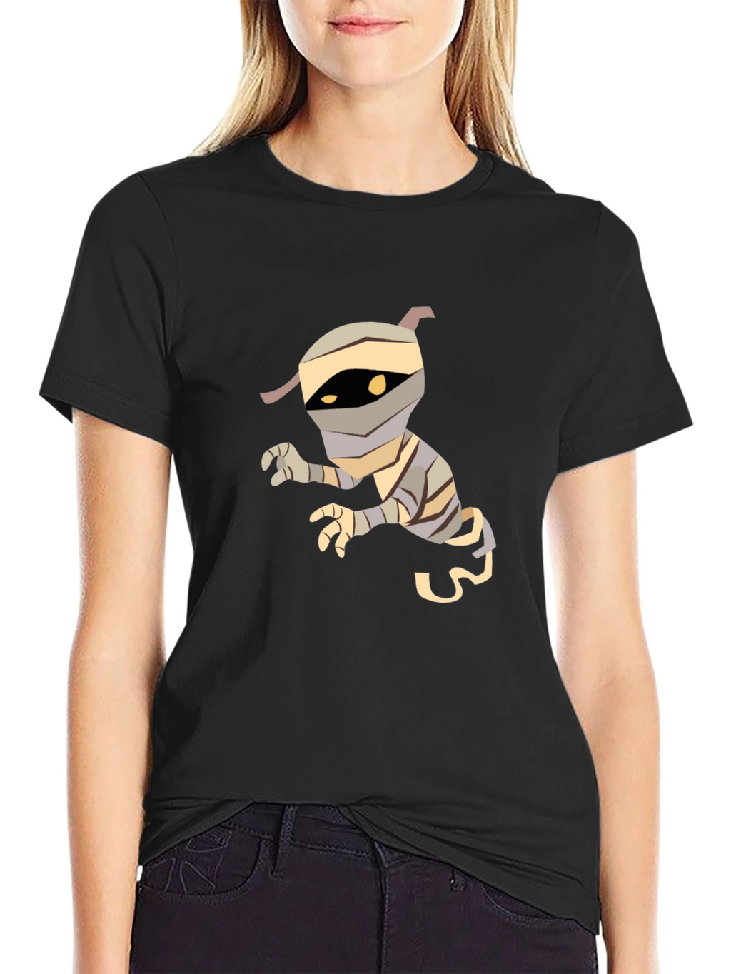 Mummy Graphic Tee - Unique Halloween T-Shirt