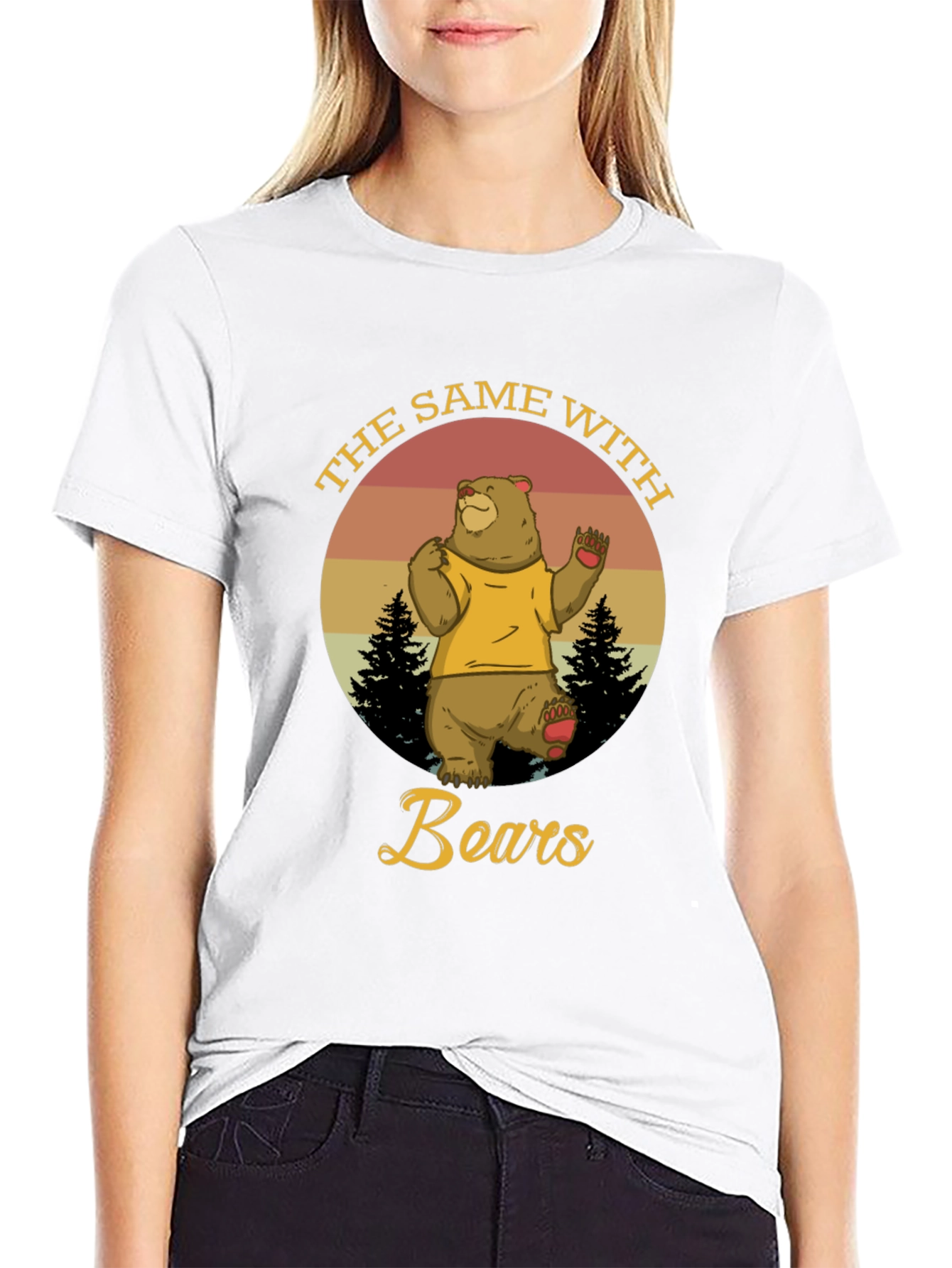 The Same With Bears Graphic T-Shirt
