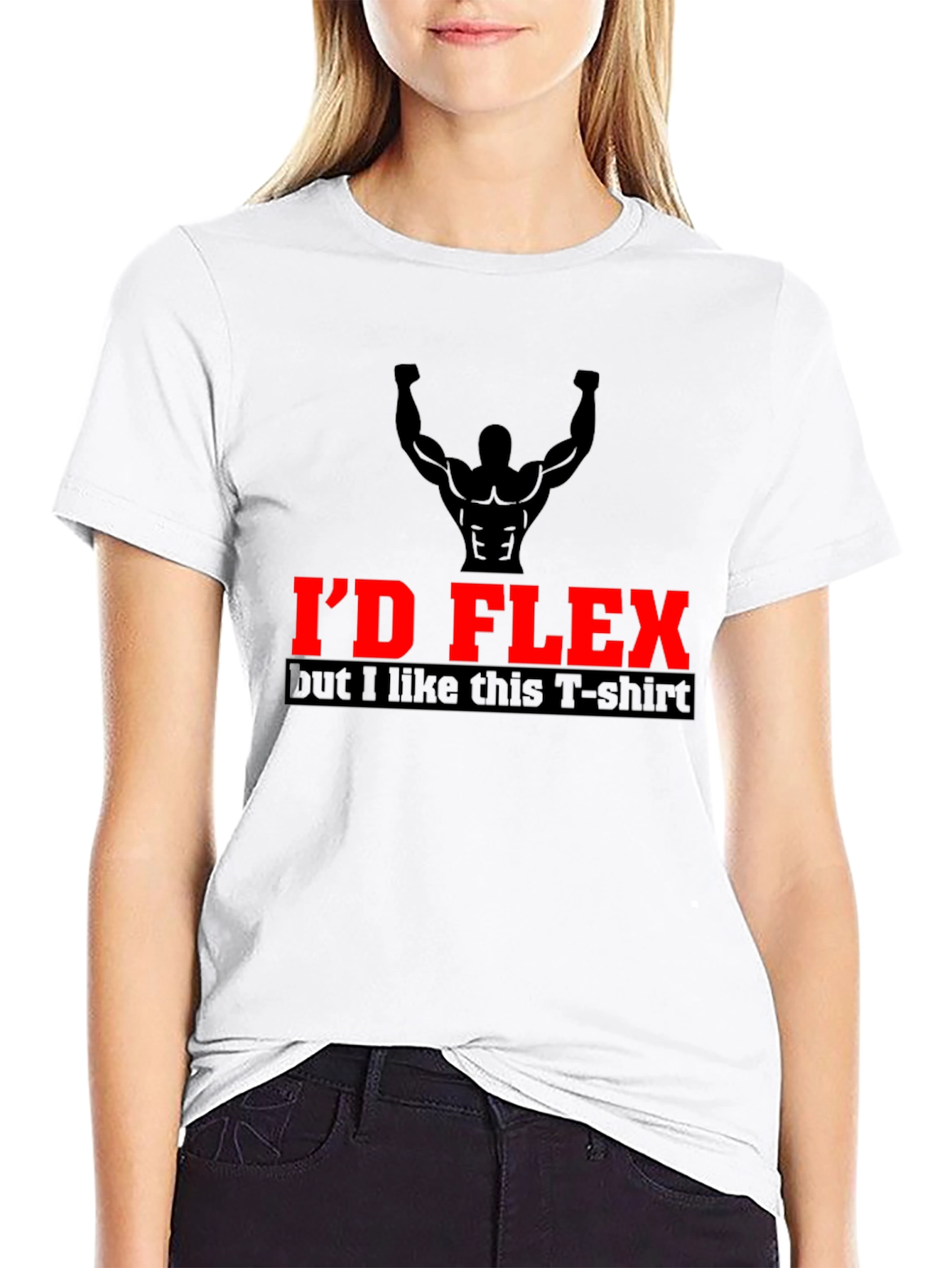 Id Flex Funny Workout T-Shirt