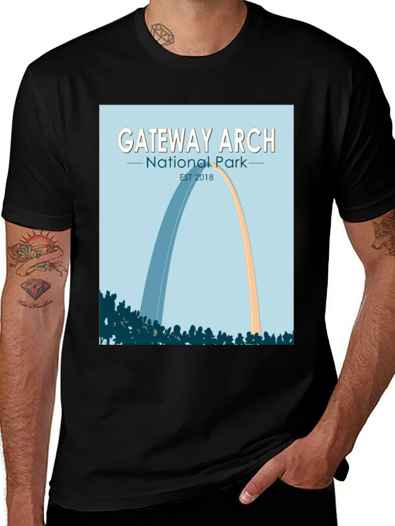 Gateway Arch National Park T-Shirt