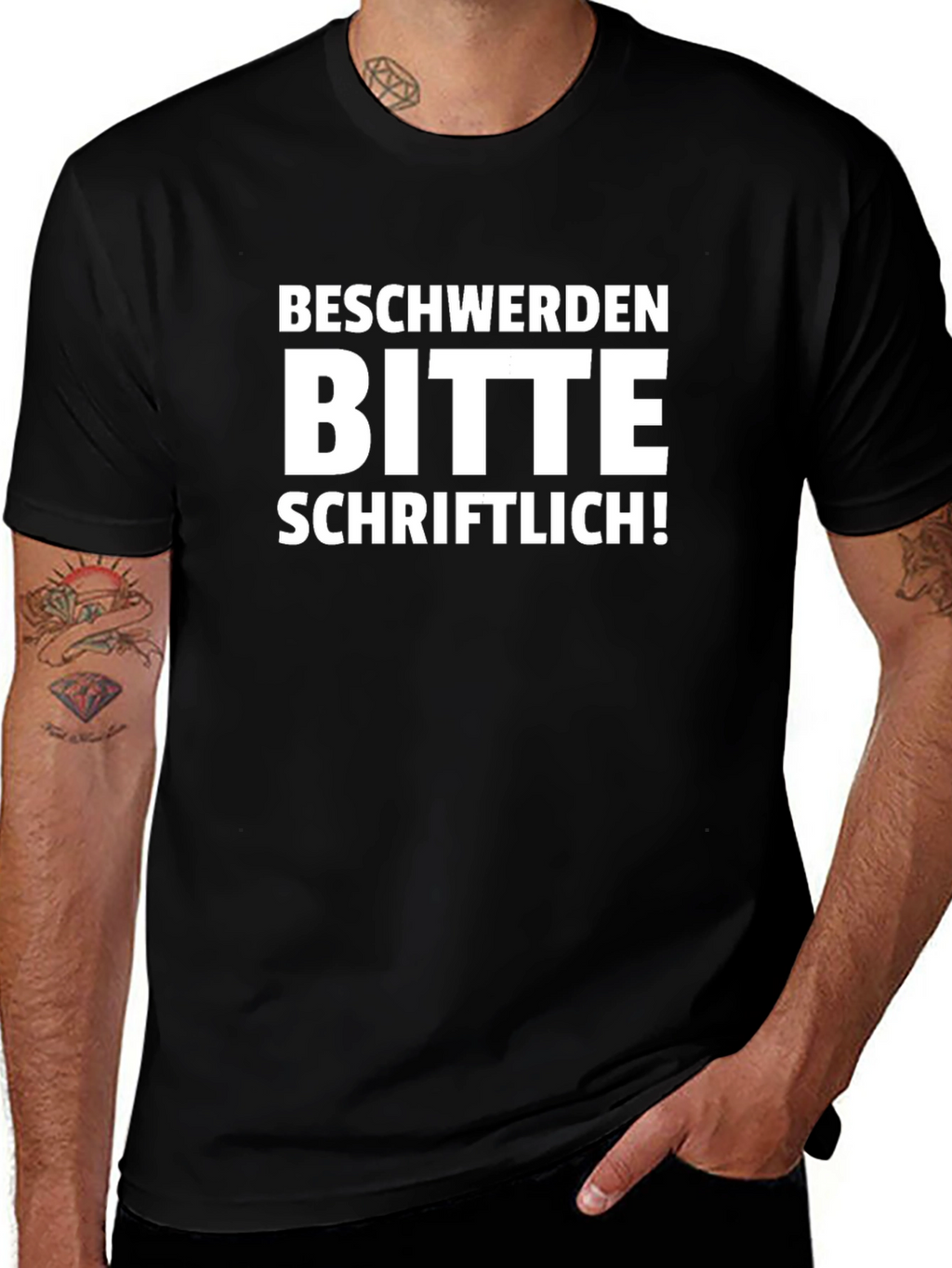 Funny German Beschwerden Bitte Schriftlich T-Shirt