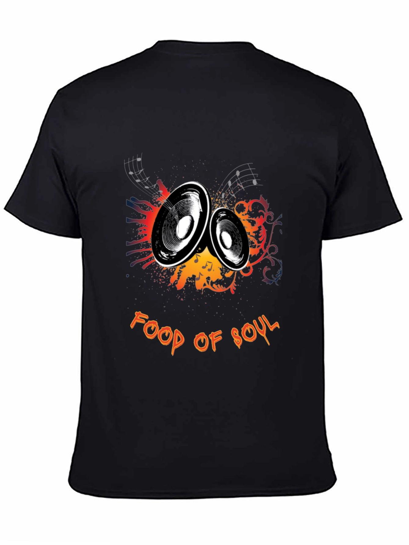 Food of Soul Graphic T-Shirt - Music Lover Tee