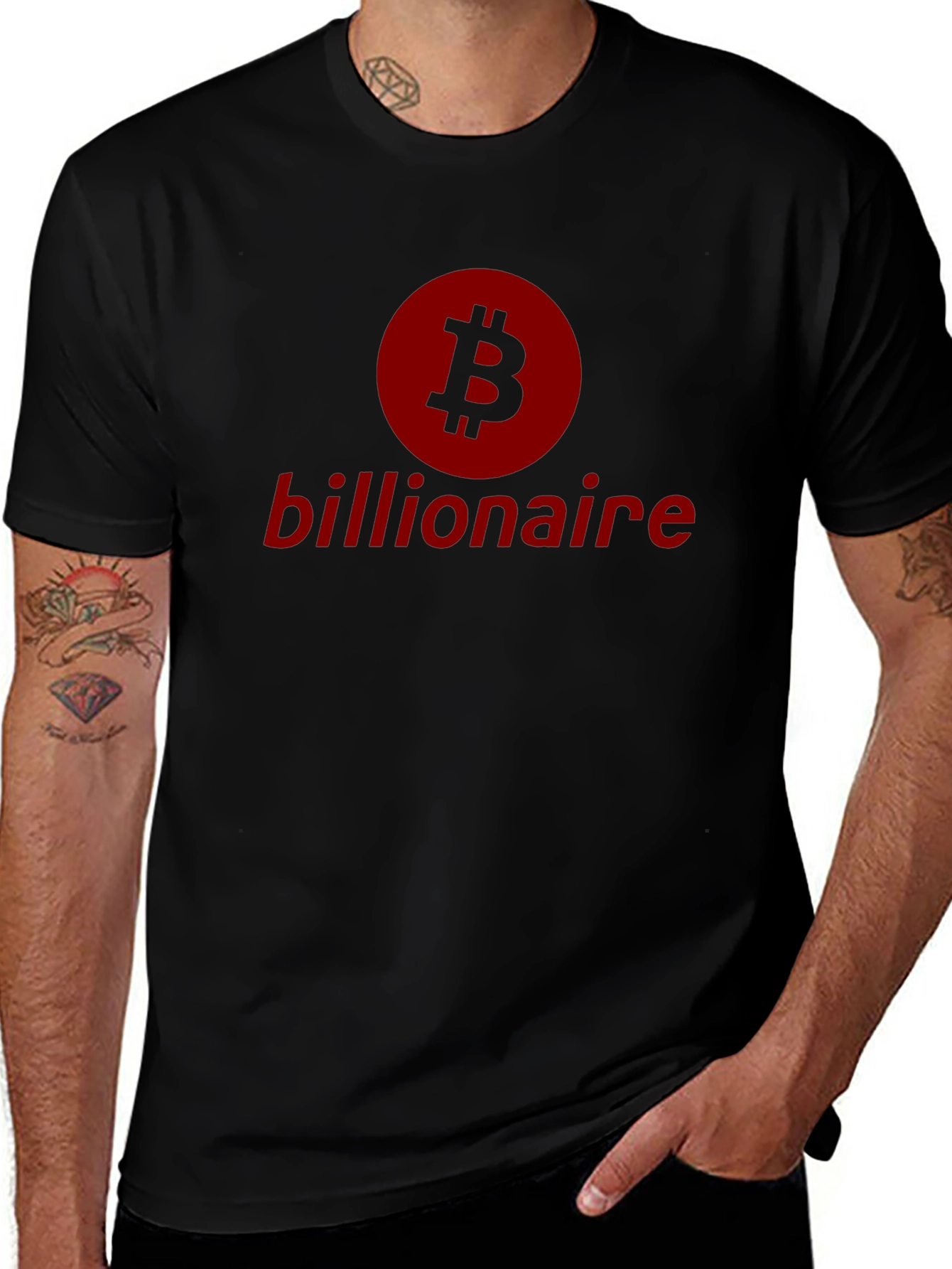 Bitcoin Billionaire T-Shirt - Crypto Investor Tee