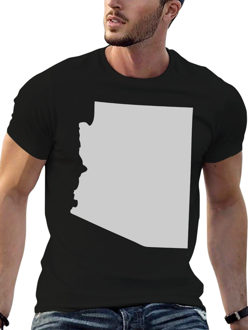 Arizona State Pride T-Shirt - Black Cotton Tee