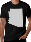 Arizona State Pride T-Shirt - Black Cotton Tee