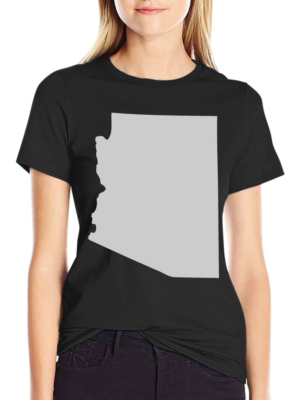 Arizona State Pride T-Shirt - Black Cotton Tee