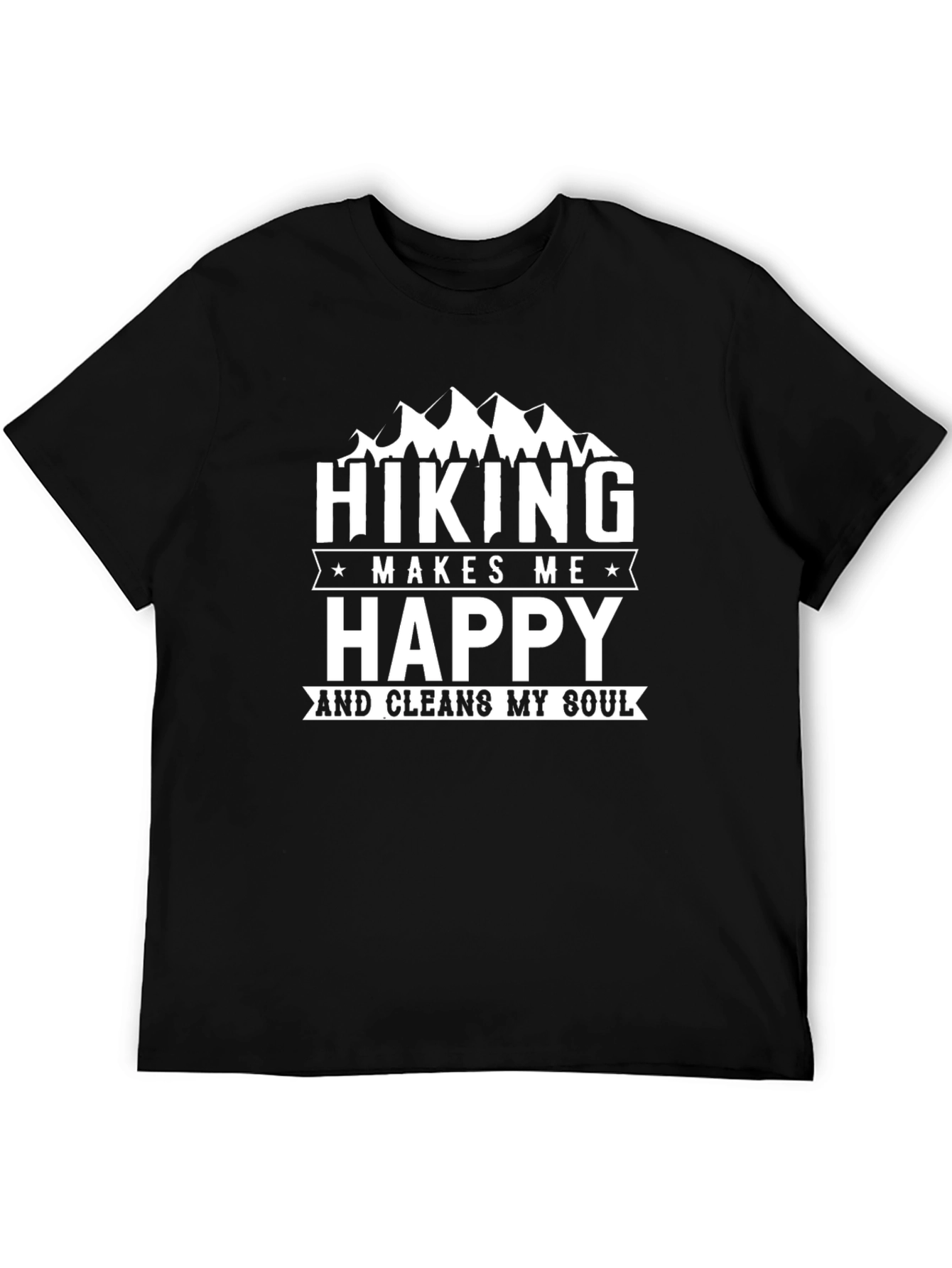 Hiking Makes Me Happy Graphic Tee