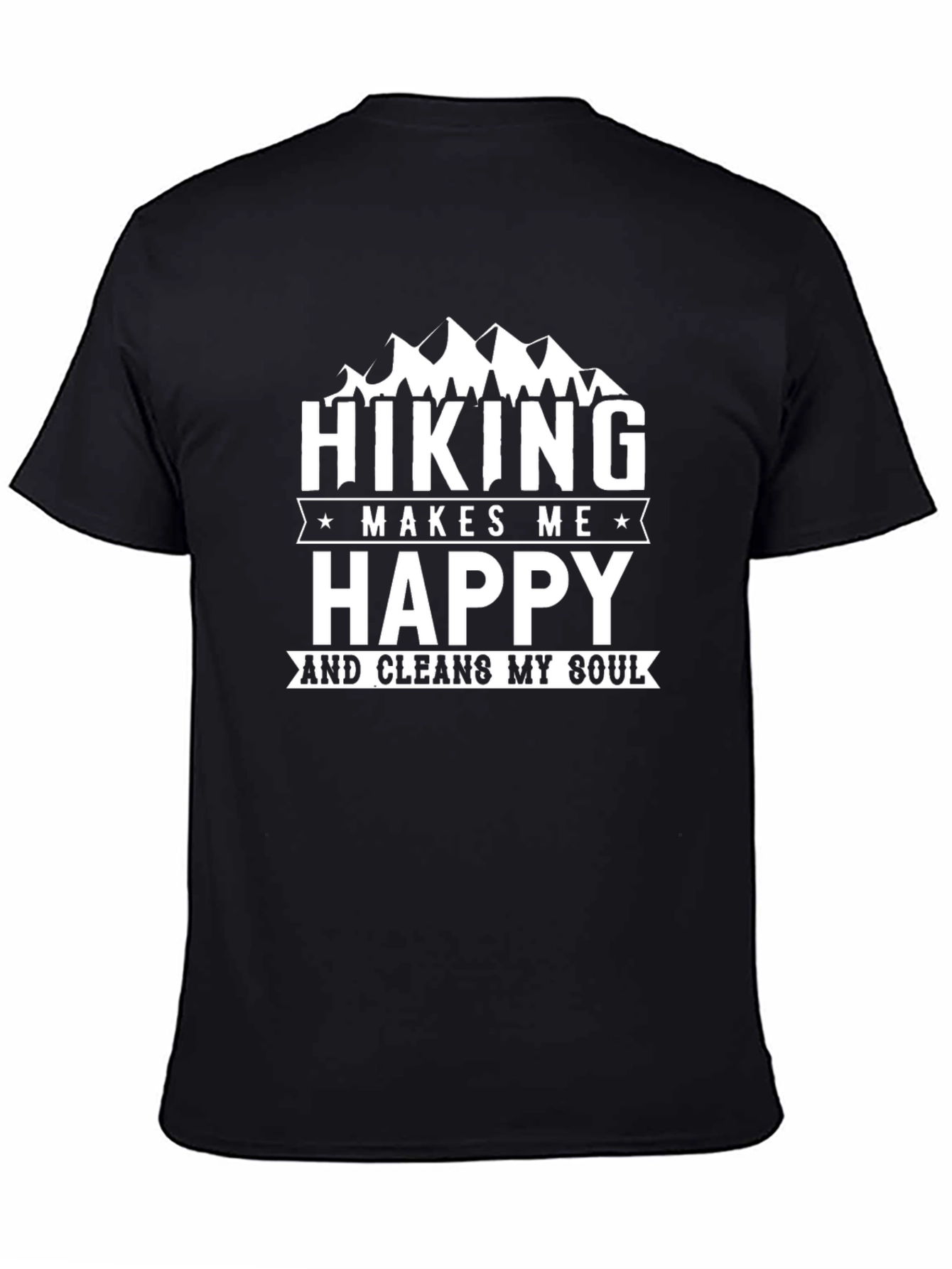 Hiking Makes Me Happy Graphic Tee