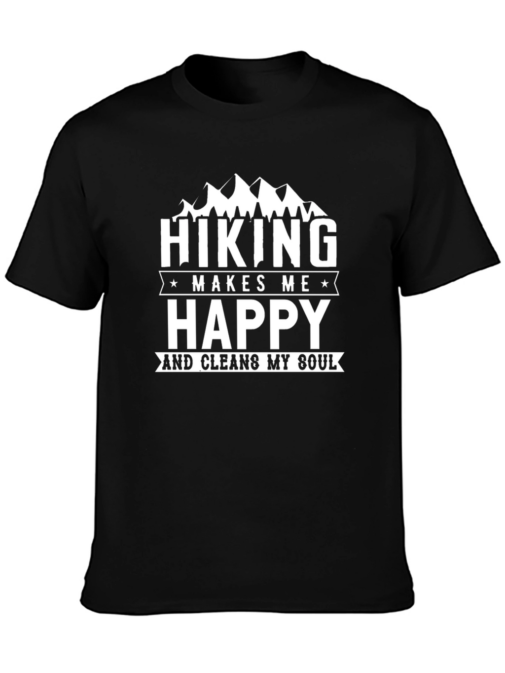 Hiking Makes Me Happy Graphic Tee