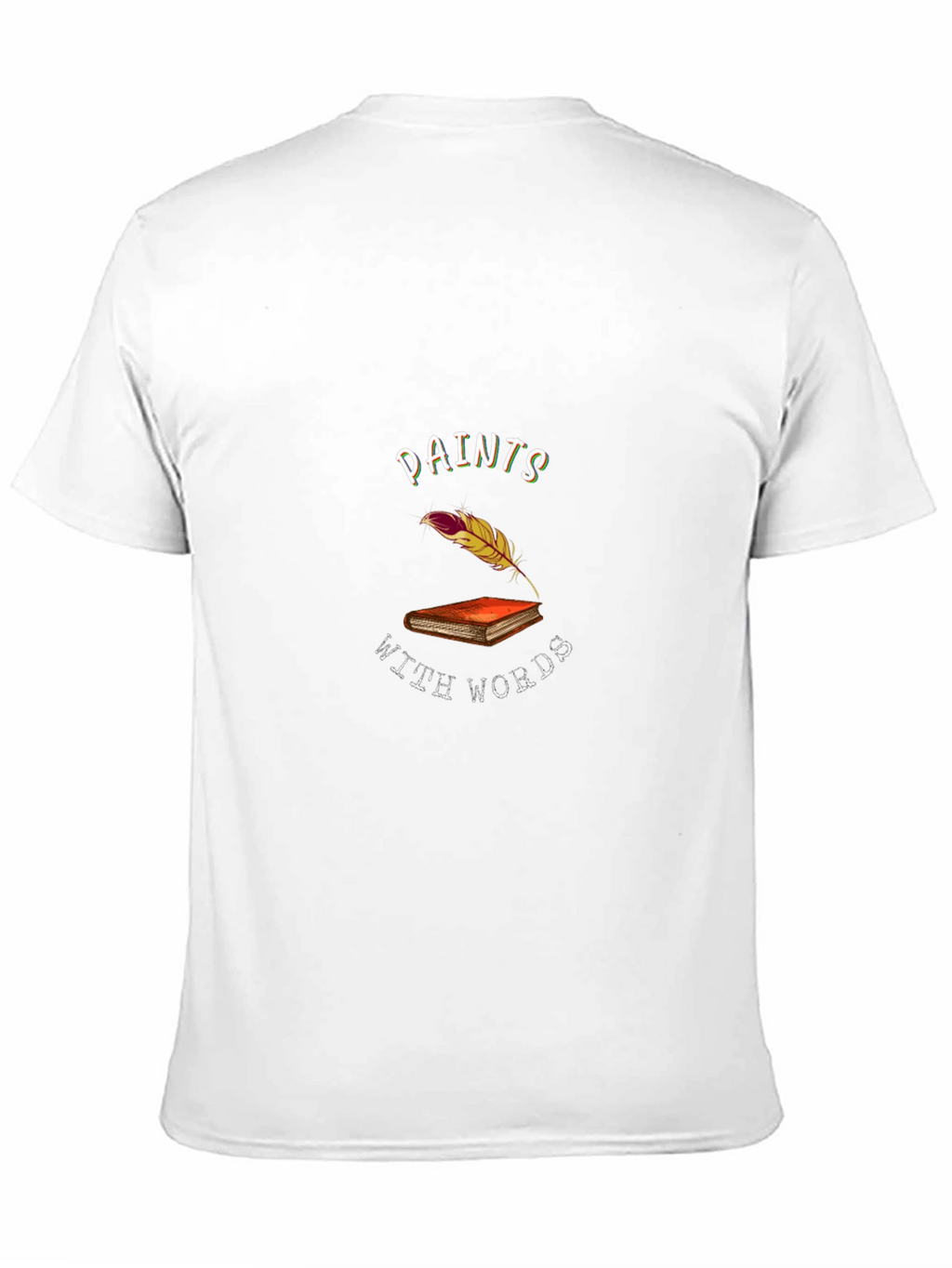 Paints With Words Black T-Shirt