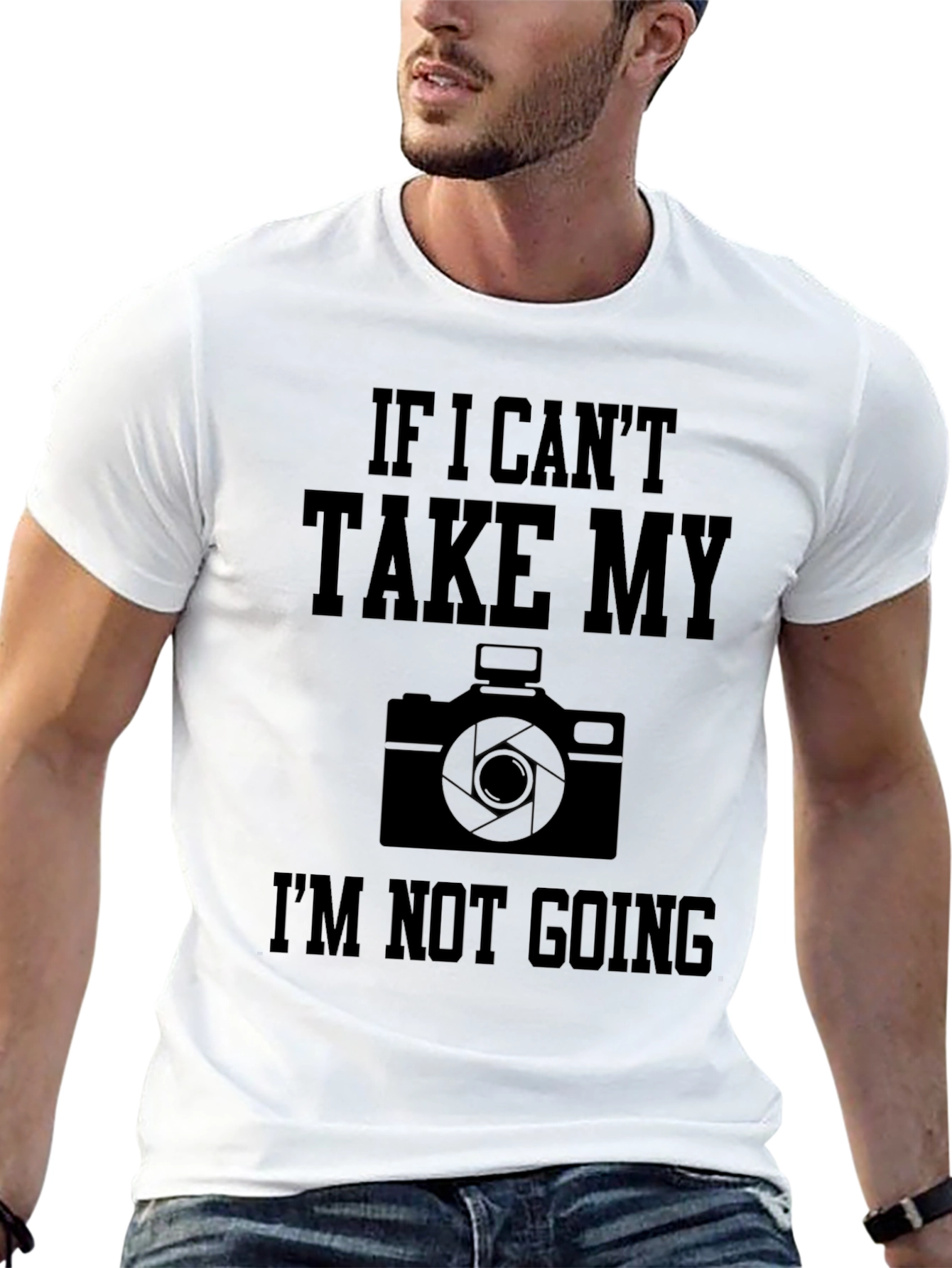 Photographer T-Shirt: If I Cant Take My Camera