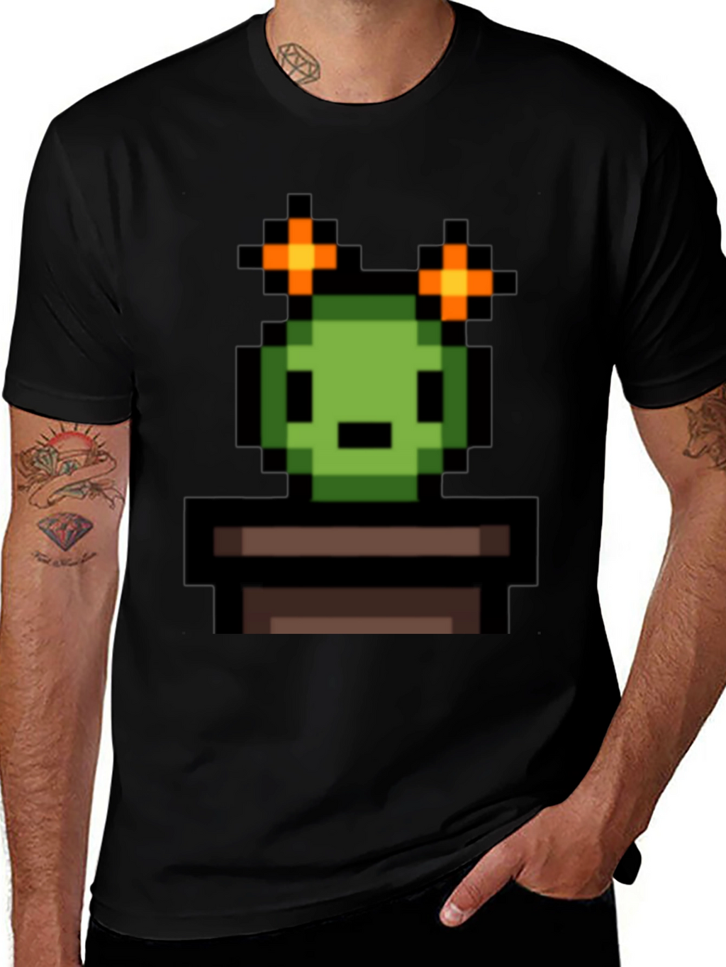 Pixelated Cactus T-Shirt