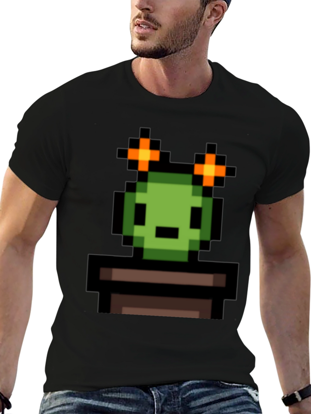 Pixelated Cactus T-Shirt