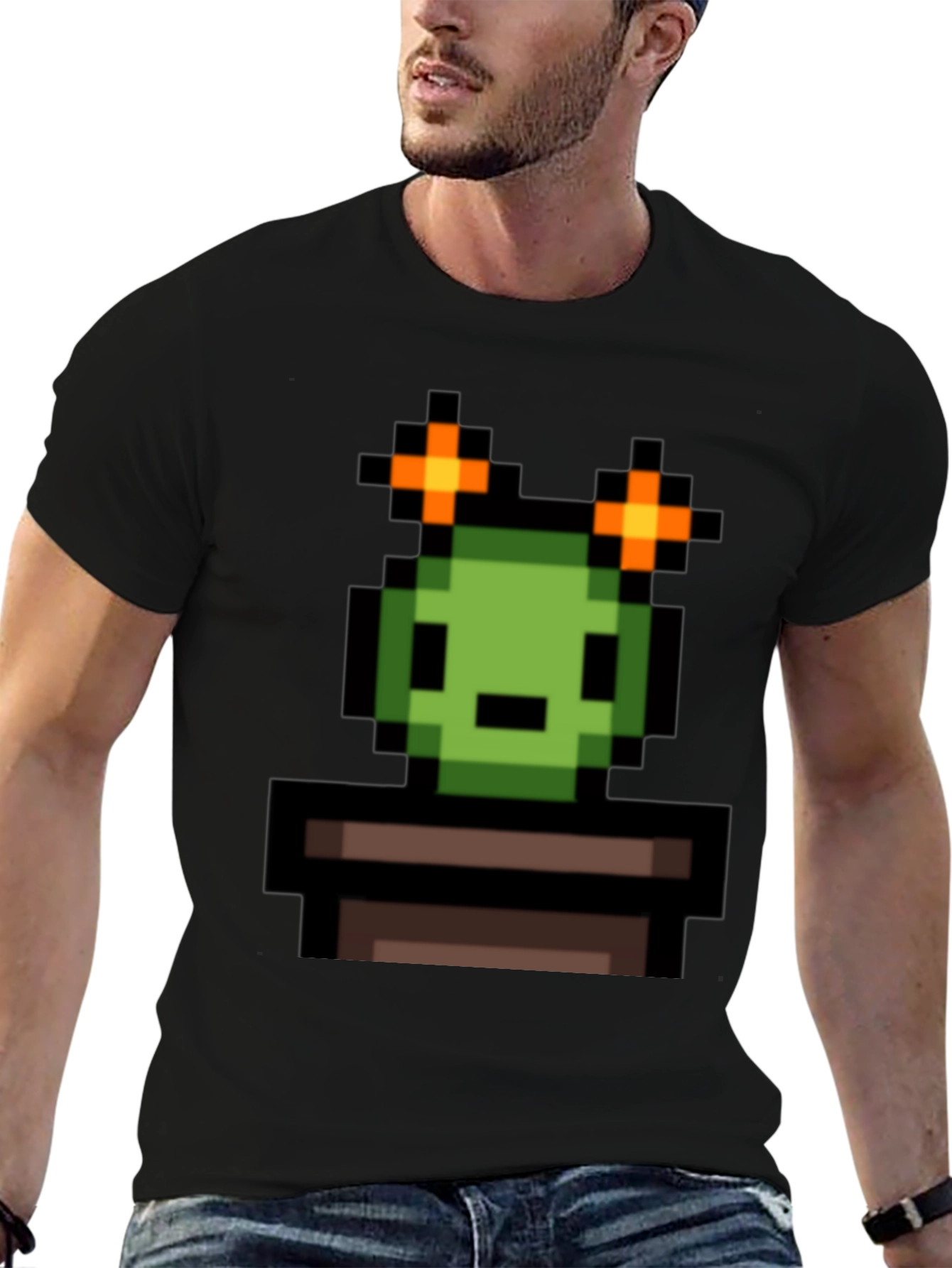 Pixelated Cactus T-Shirt