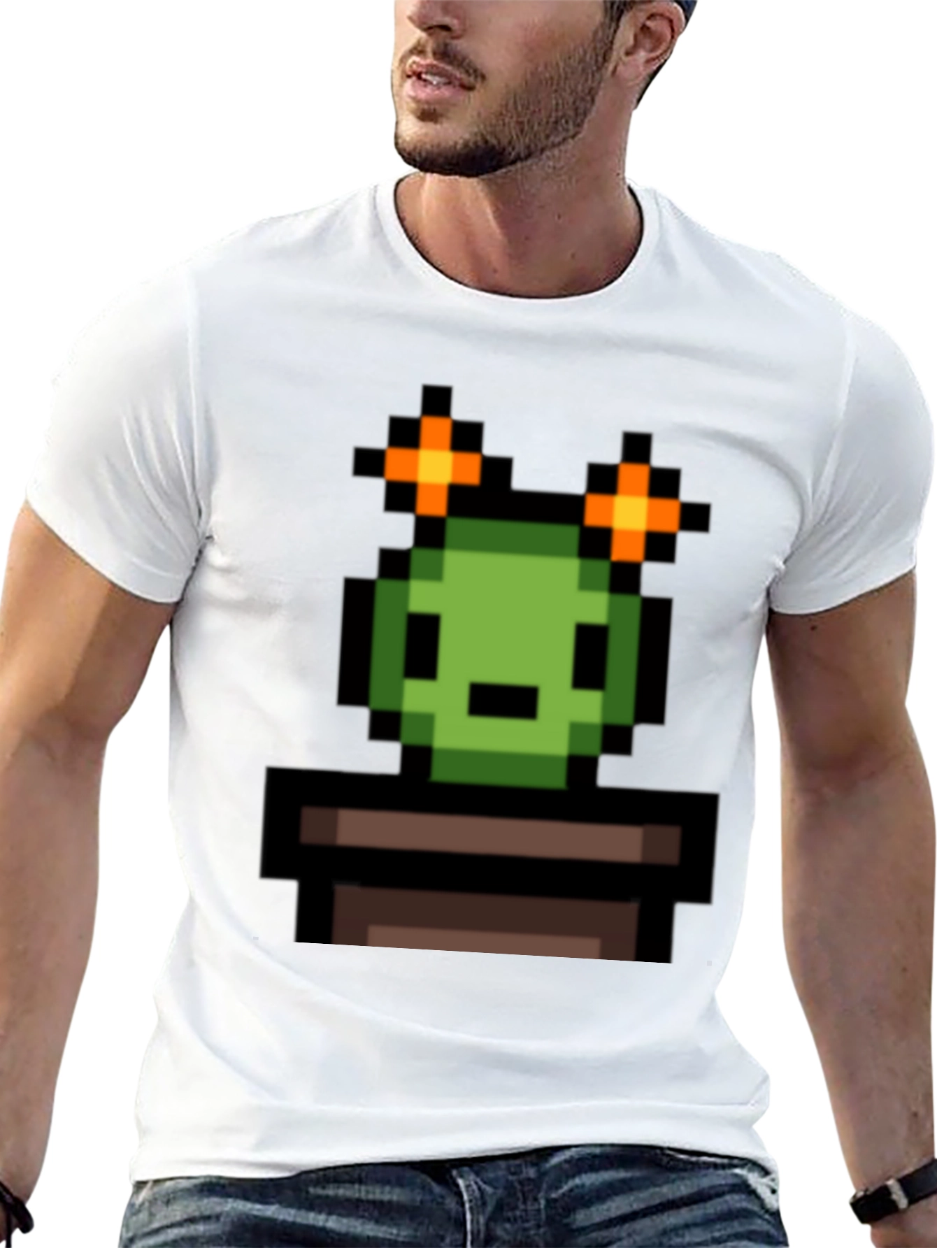 Pixelated Cactus T-Shirt