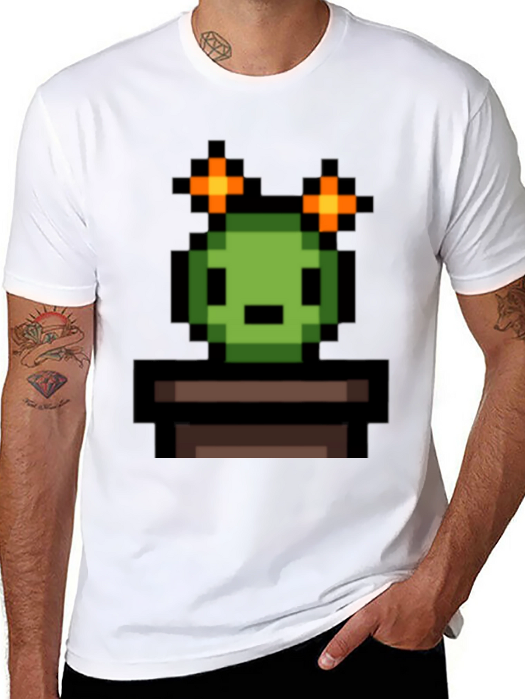 Pixelated Cactus T-Shirt