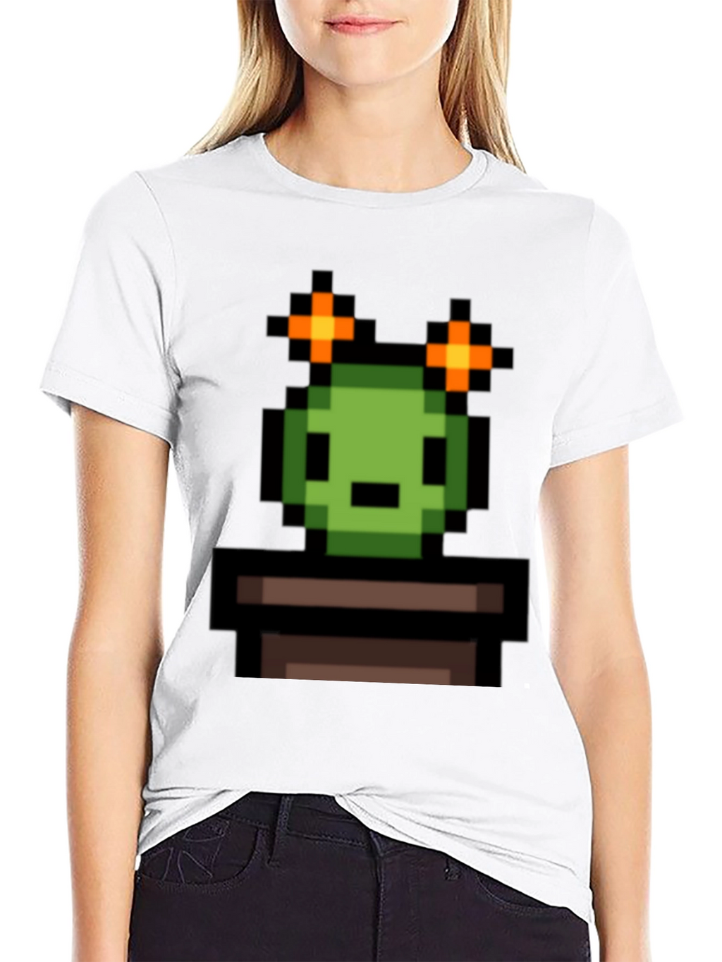 Pixelated Cactus T-Shirt