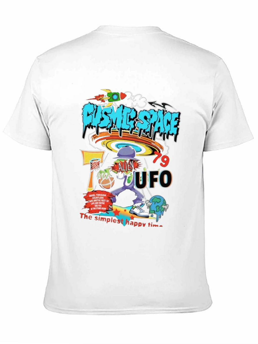 Cosmic Space Alien UFO T-Shirt