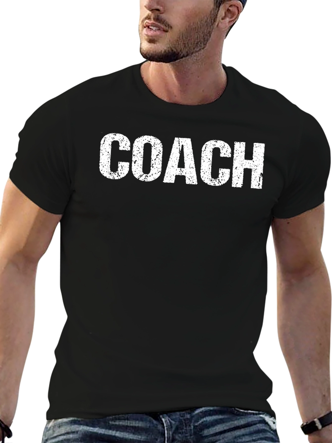 Coach Graphic T-Shirt - Black