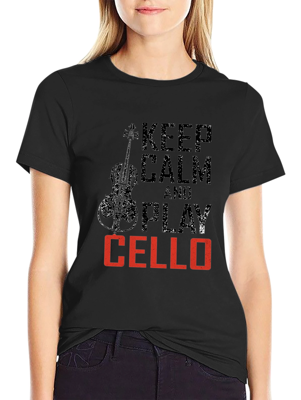 Keep Calm & Play Cello T-Shirt