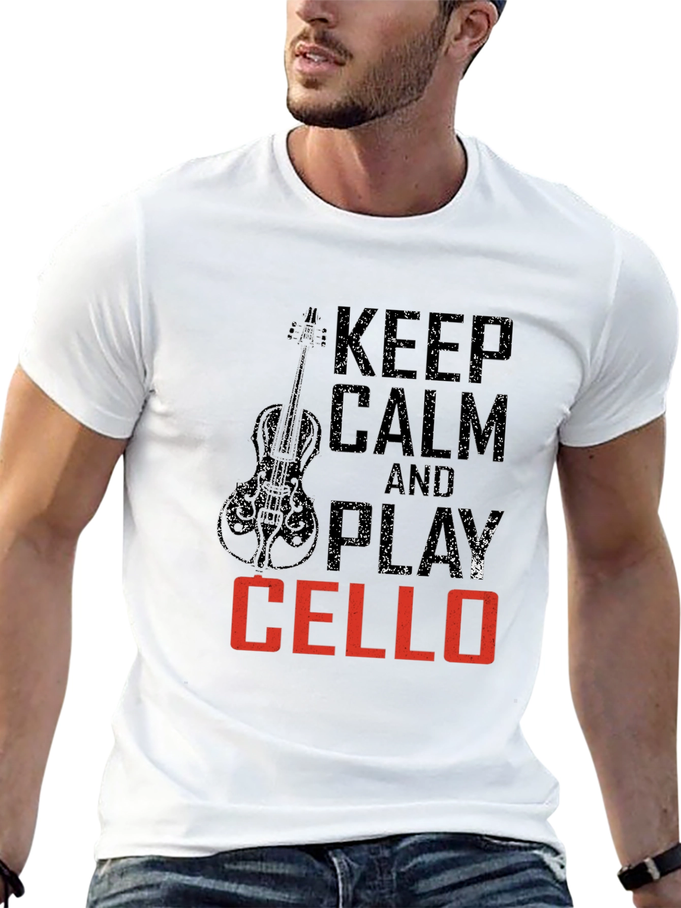 Keep Calm & Play Cello T-Shirt