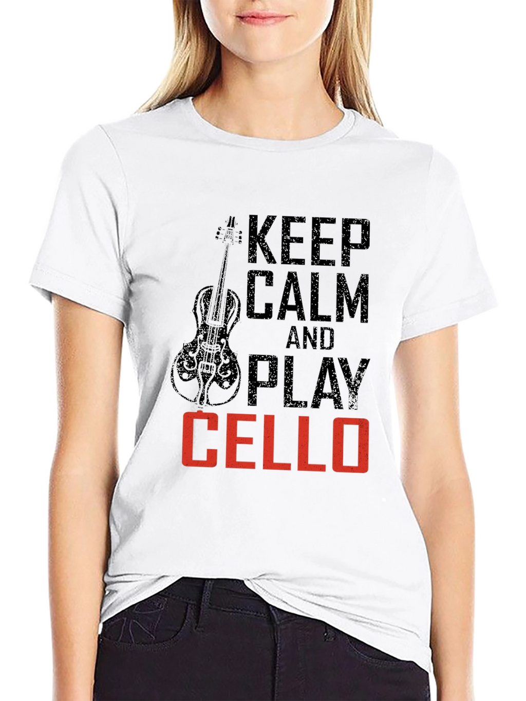 Keep Calm & Play Cello T-Shirt