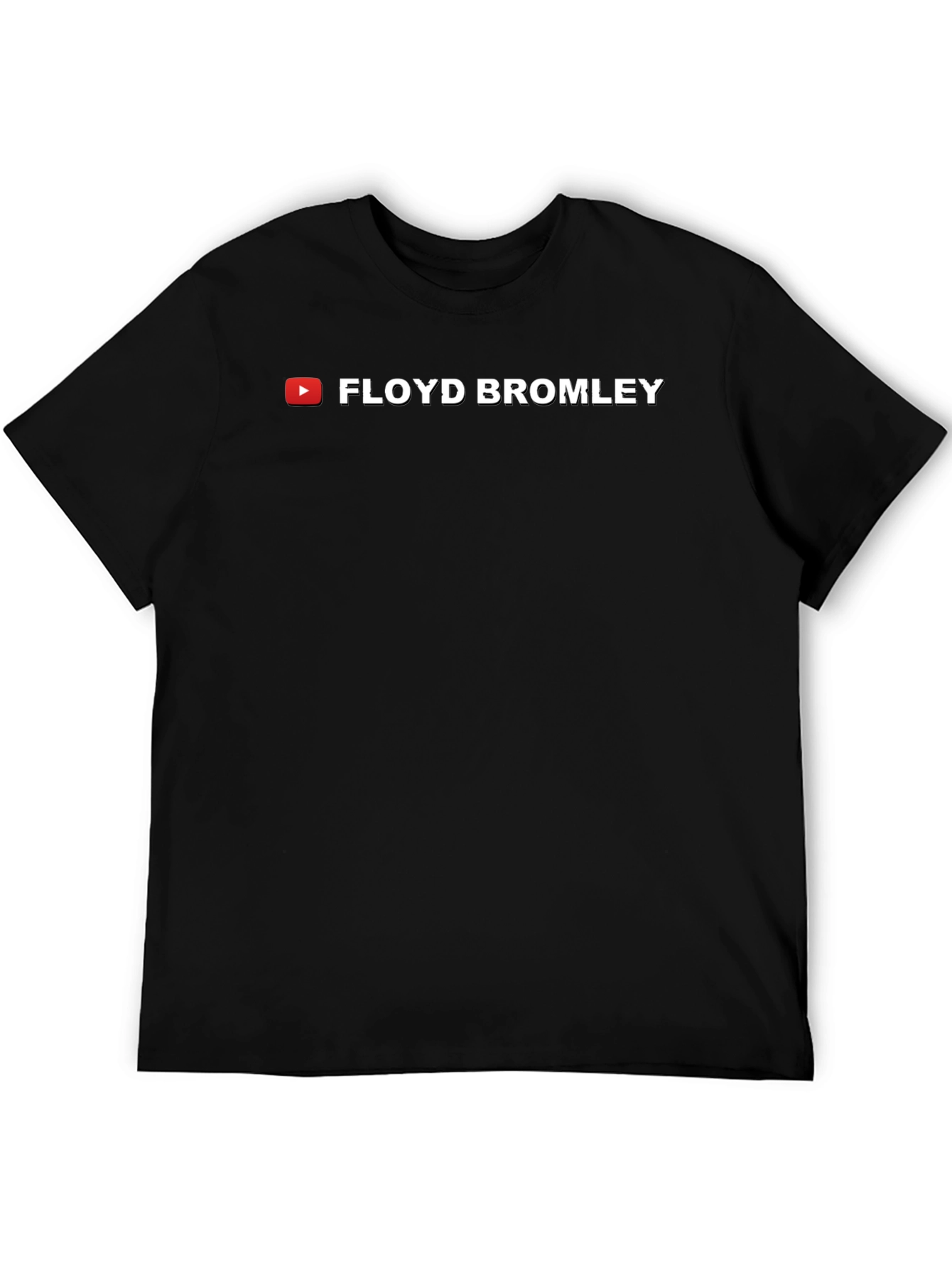 Floyd Bromley T-Shirt - Black Graphic Tee