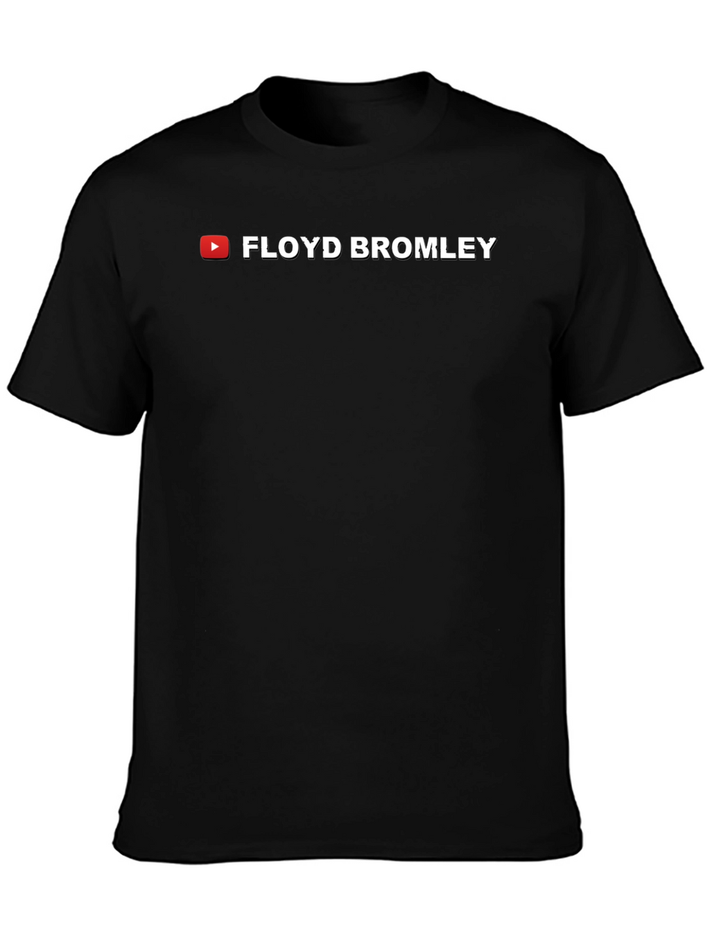Floyd Bromley T-Shirt - Black Graphic Tee